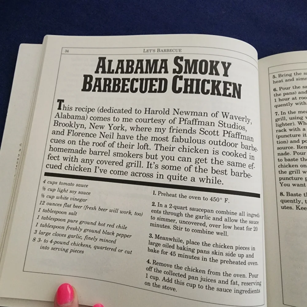 Finger Lickin' Rib Stickin' Barbecue Cookbook
